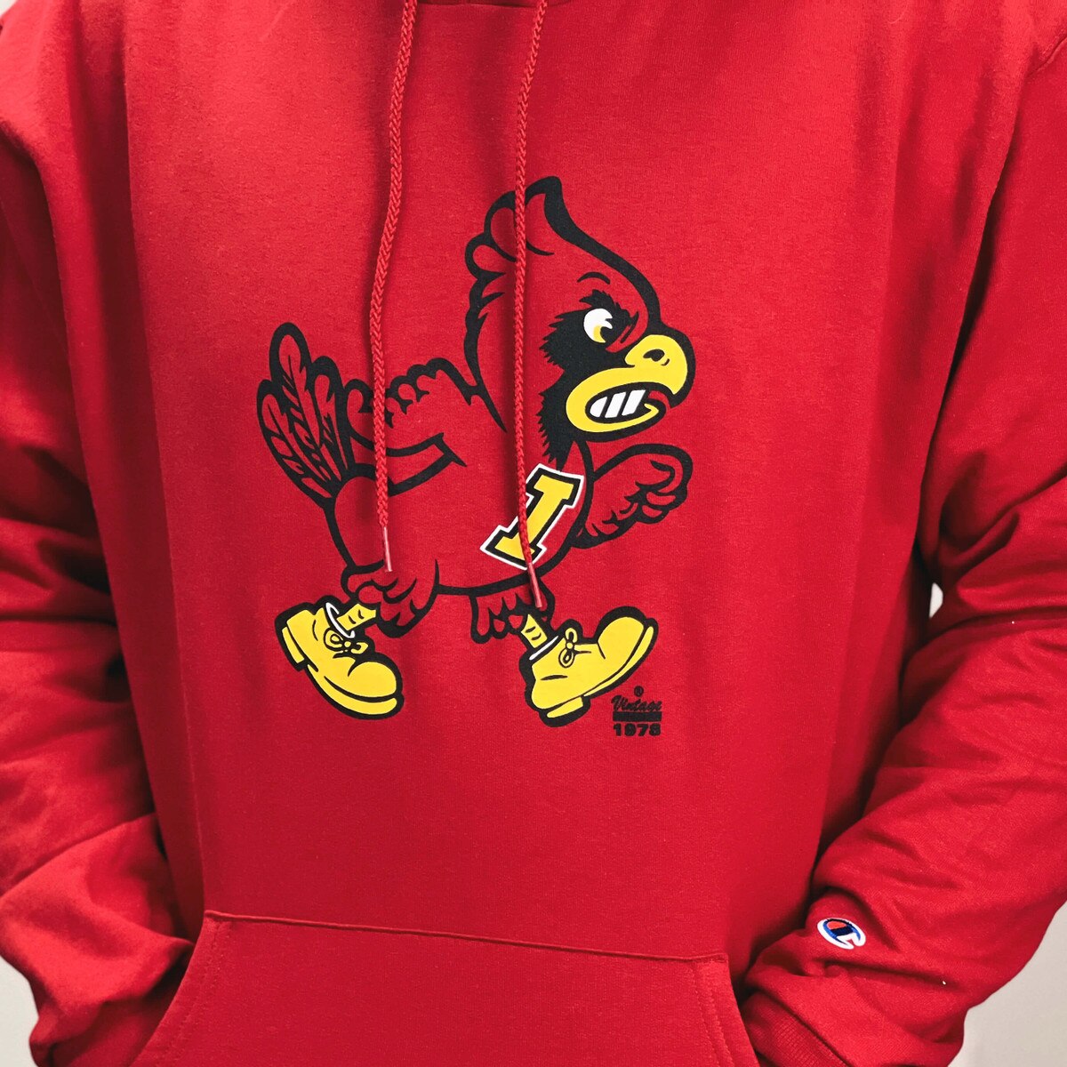 Champion® Walking Cy Cardinal Hoodie